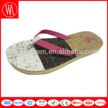 simple young girl flip flops